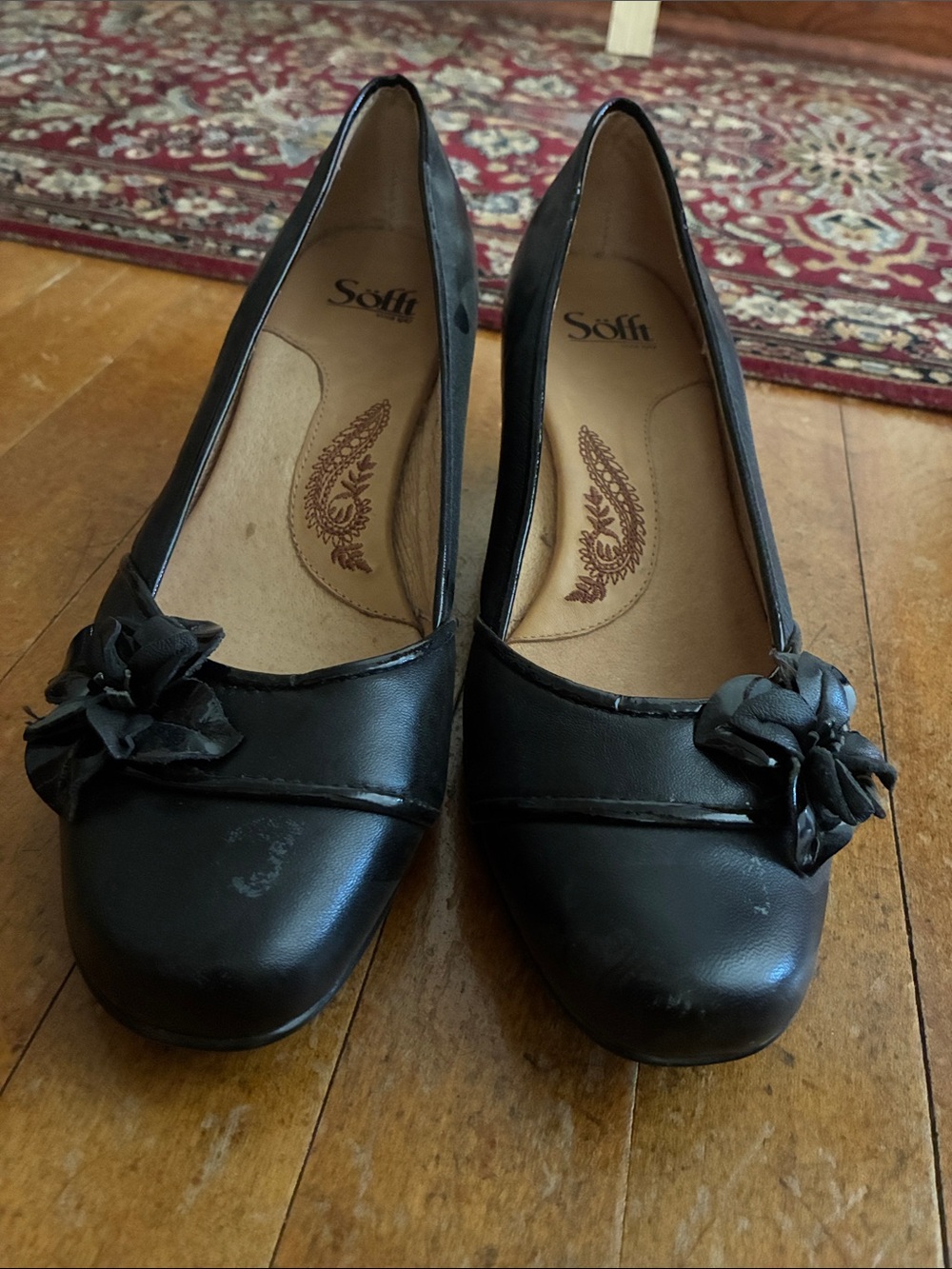 Sofft Black, Low Heels